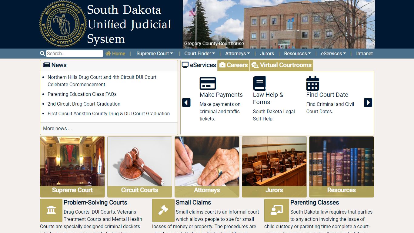 UJS Home - South Dakota